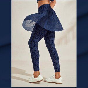 More Than Basic 36 Inch Leopard Mesh Golf Skeggings